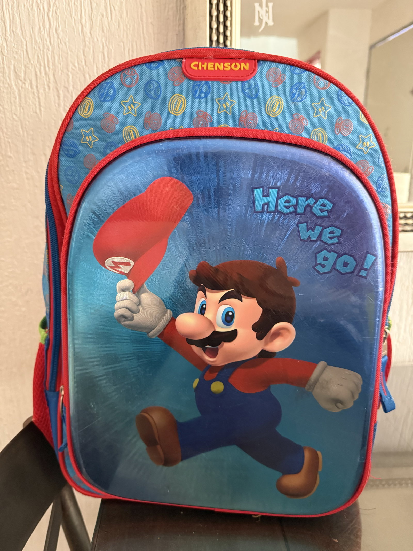 Mochila Chenson de Mario Bross en Buen Estado