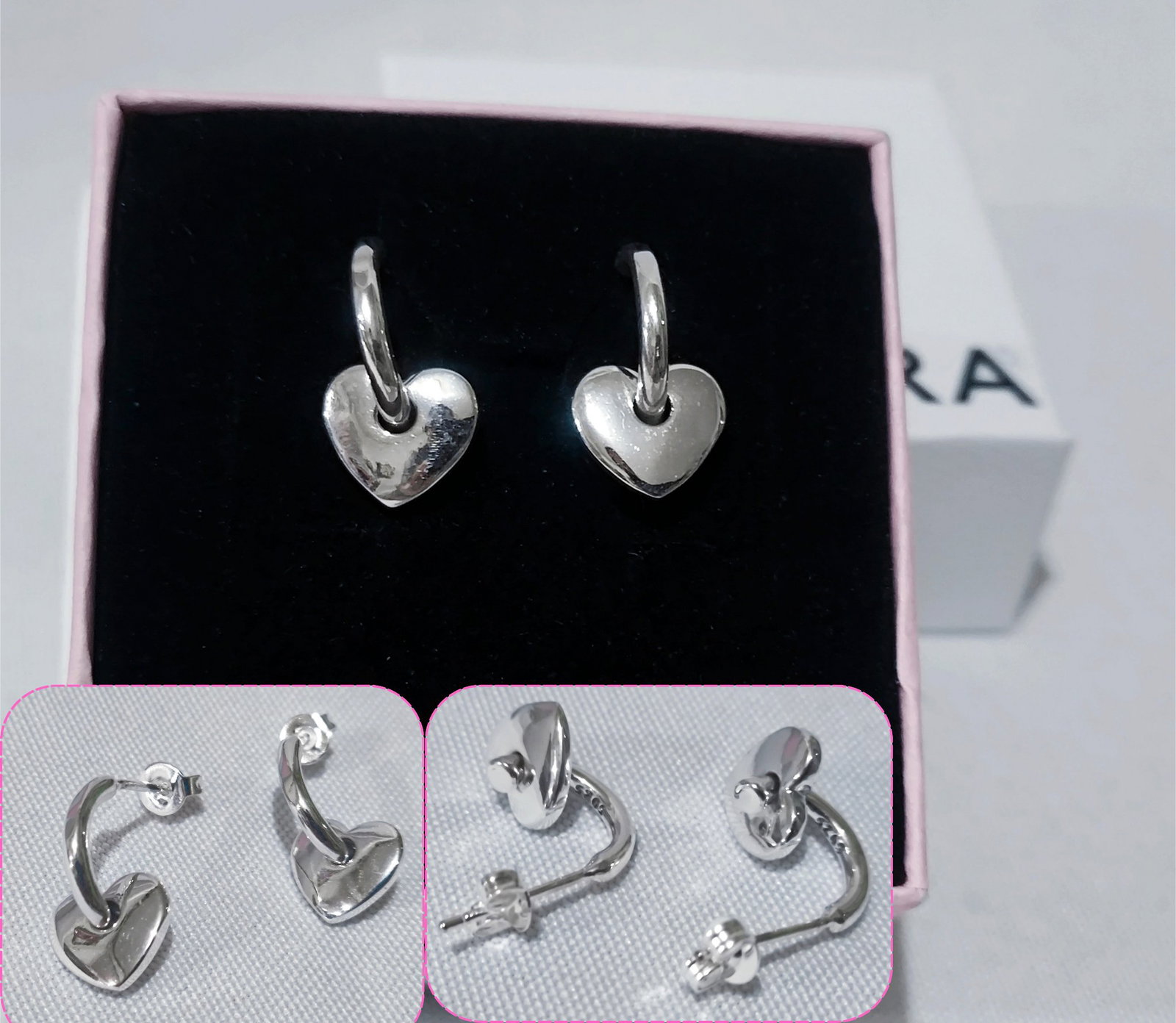 Aretes Abiertos de Corazón Nuevos