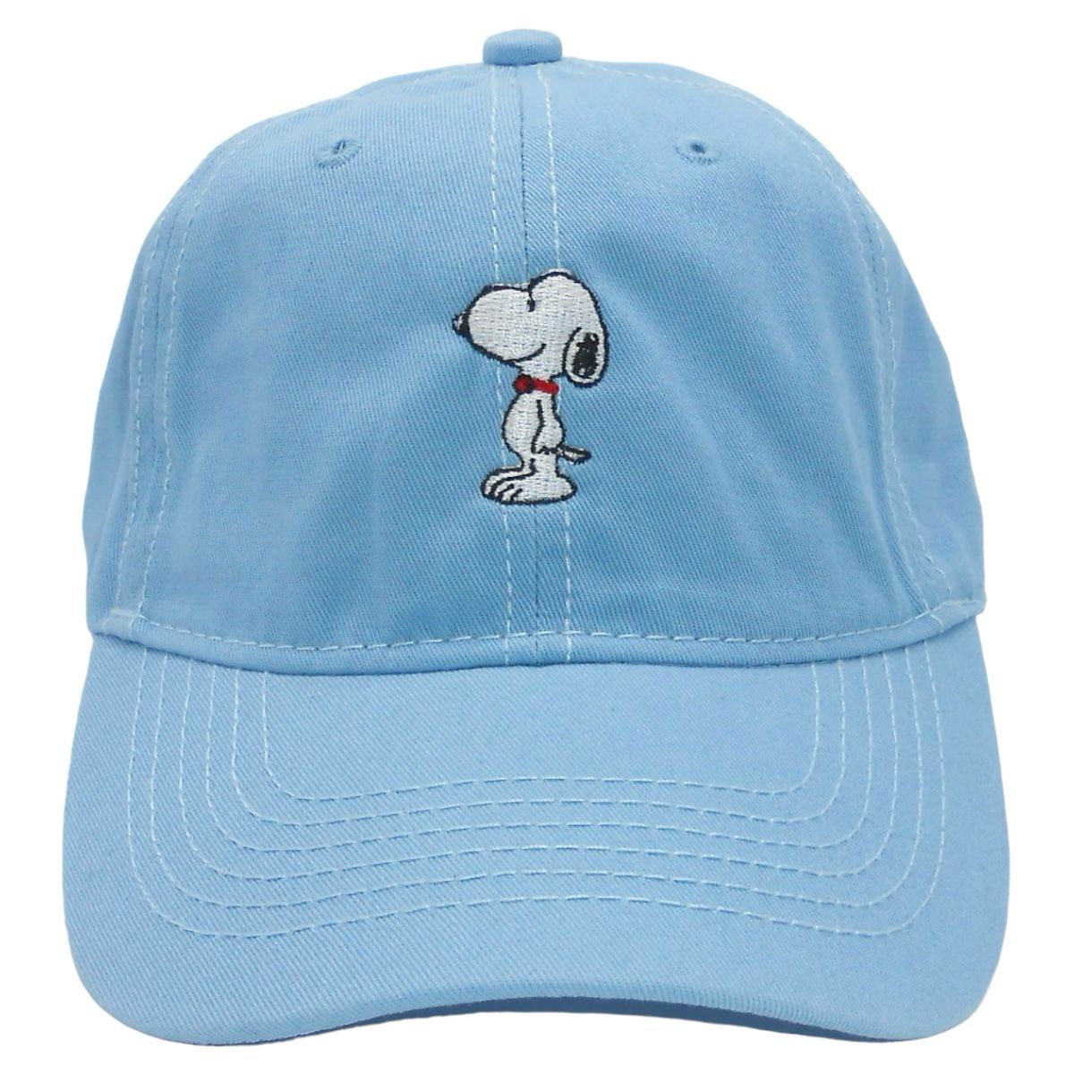 Gorra Snoopy Celeste Ajustable de Algodón para Adulto