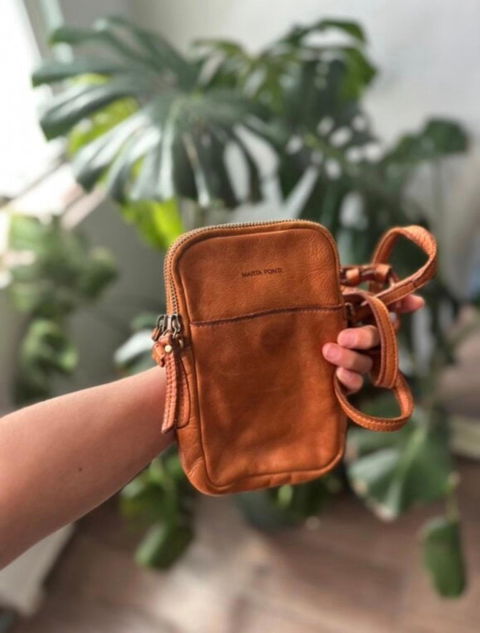 Bolsa crossbody de piel original ✨