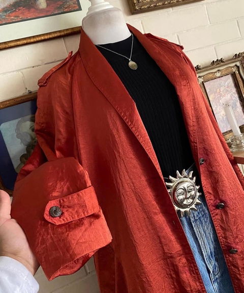 Gabardina Color Terracota