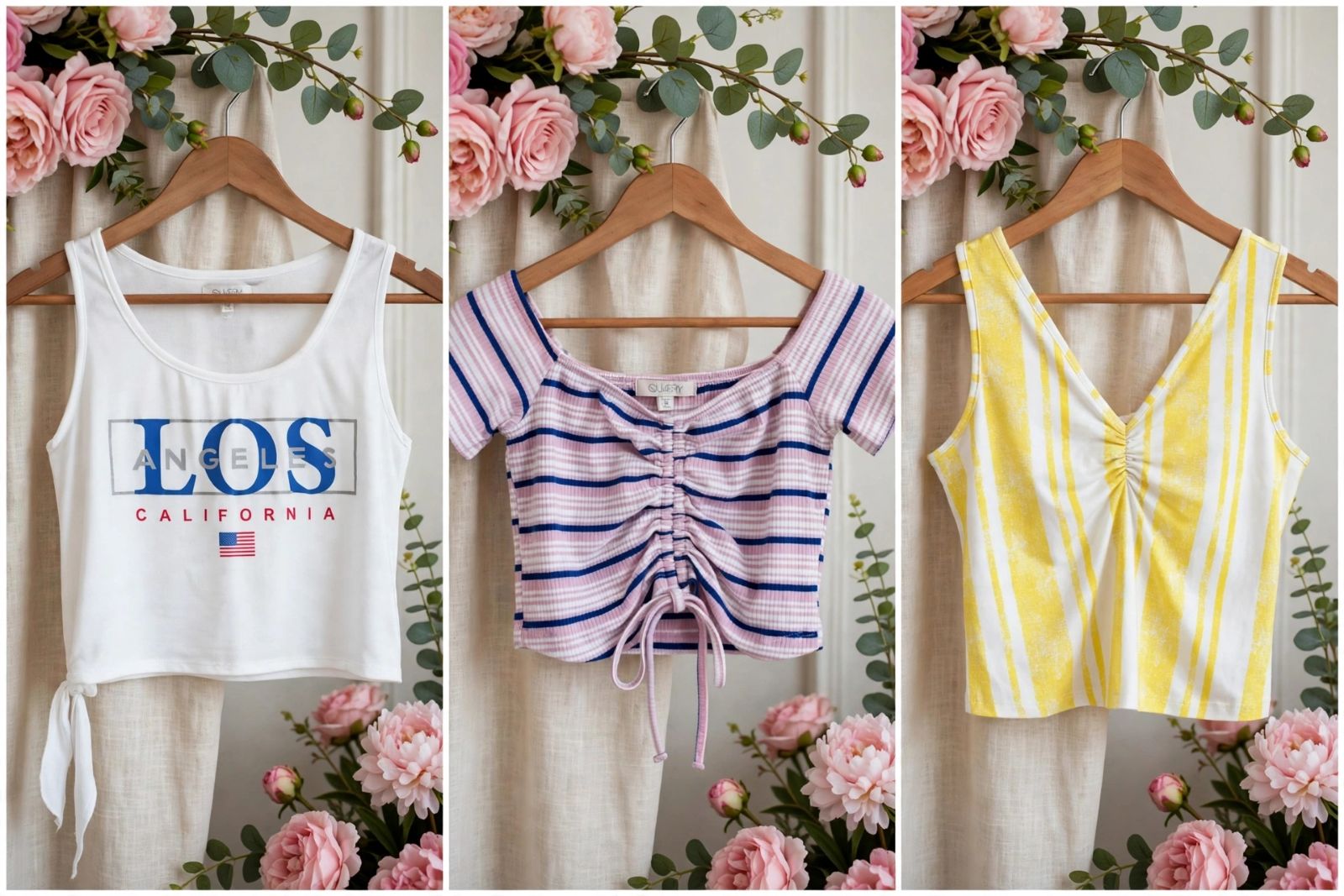 Tops QUARRY talla chica - 3 modelos diferentes