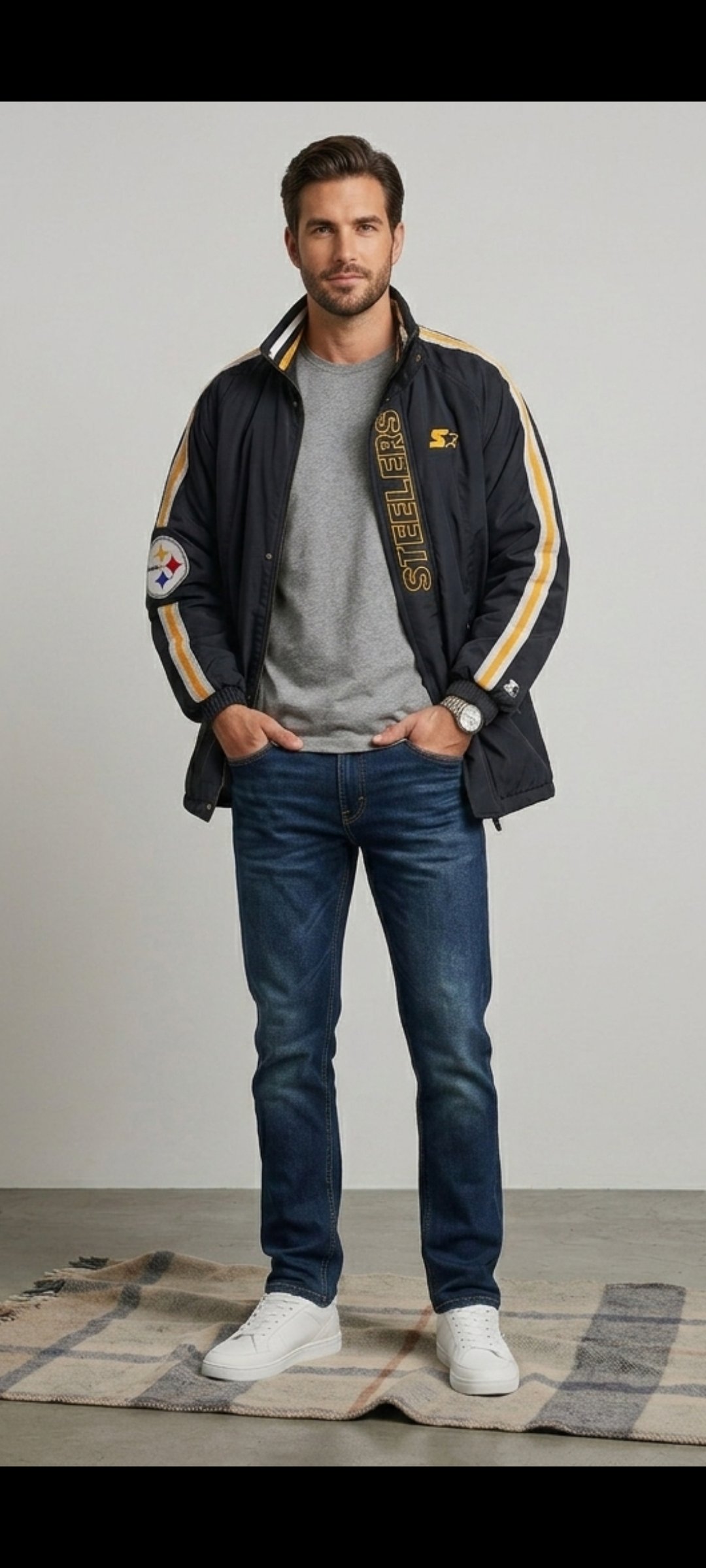 Chamarra NFL Starter Steelers