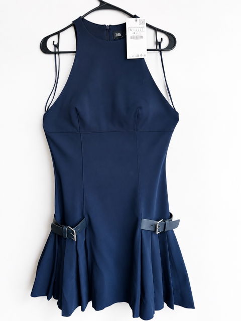 Vestido Mini nuevo Trabillas Laterales Zara Talla S