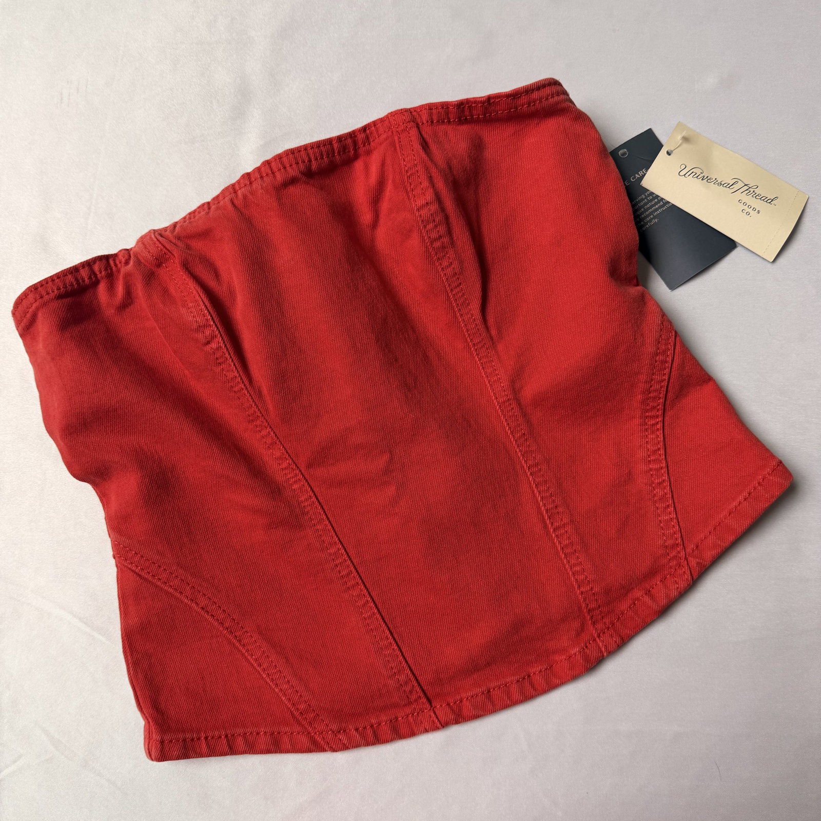 Top mezclilla talla 2 NUEVO 