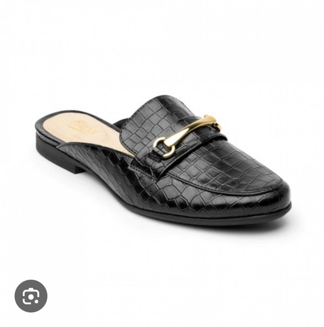 Mocasines de mujer negros FLEXI T.22