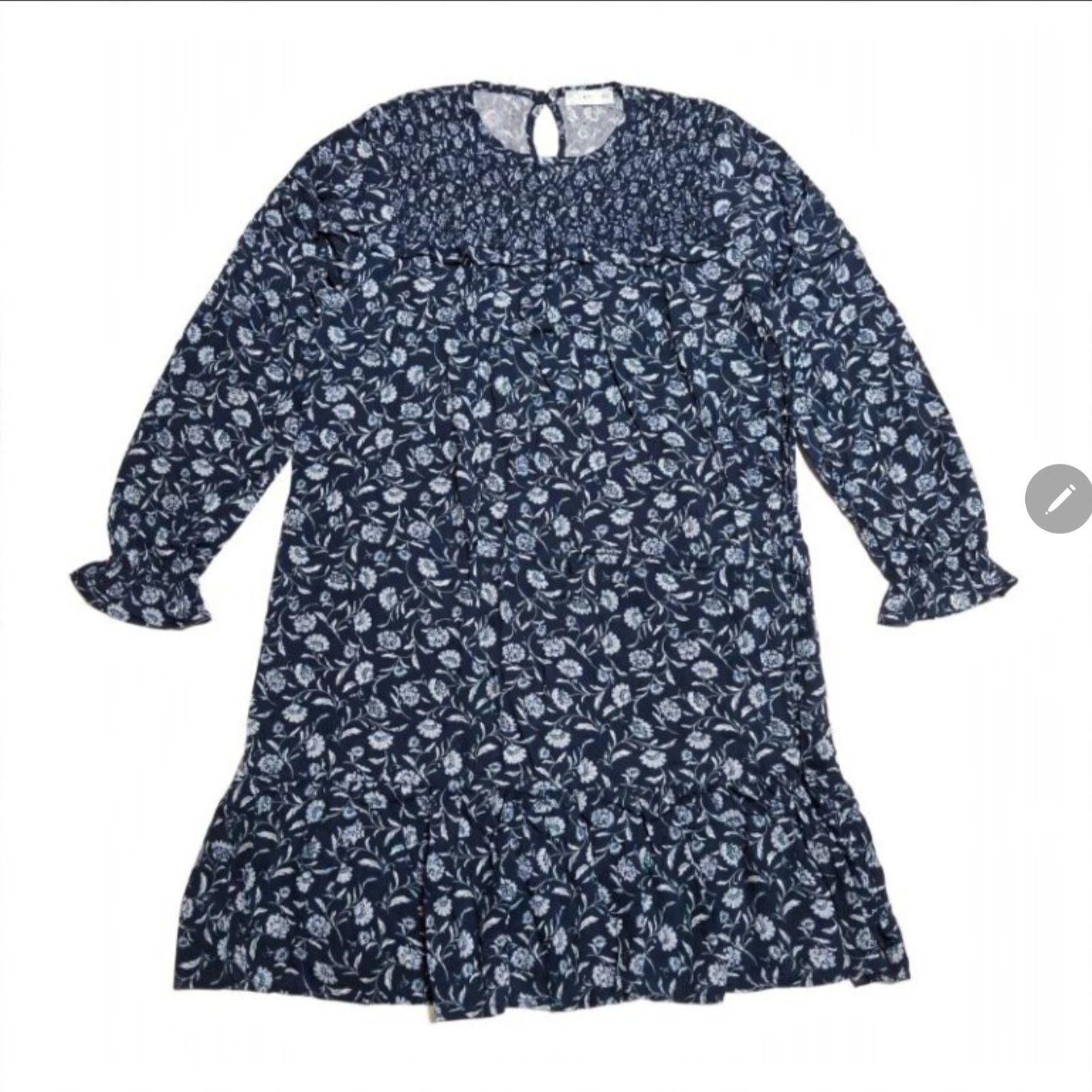 Vestido de niña con estampado floral MNG talla 13-14