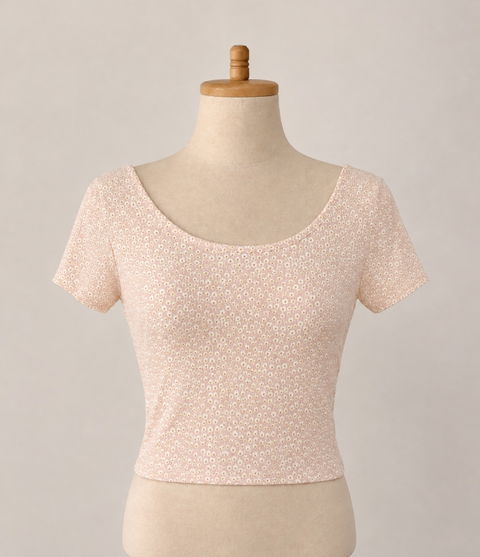 Blusa Crop Top Chica
