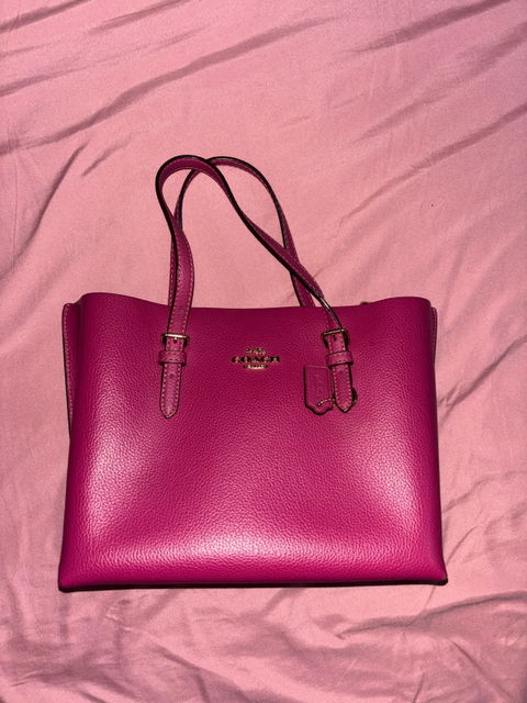 Bolsa Coach Rosa en Buen Estado