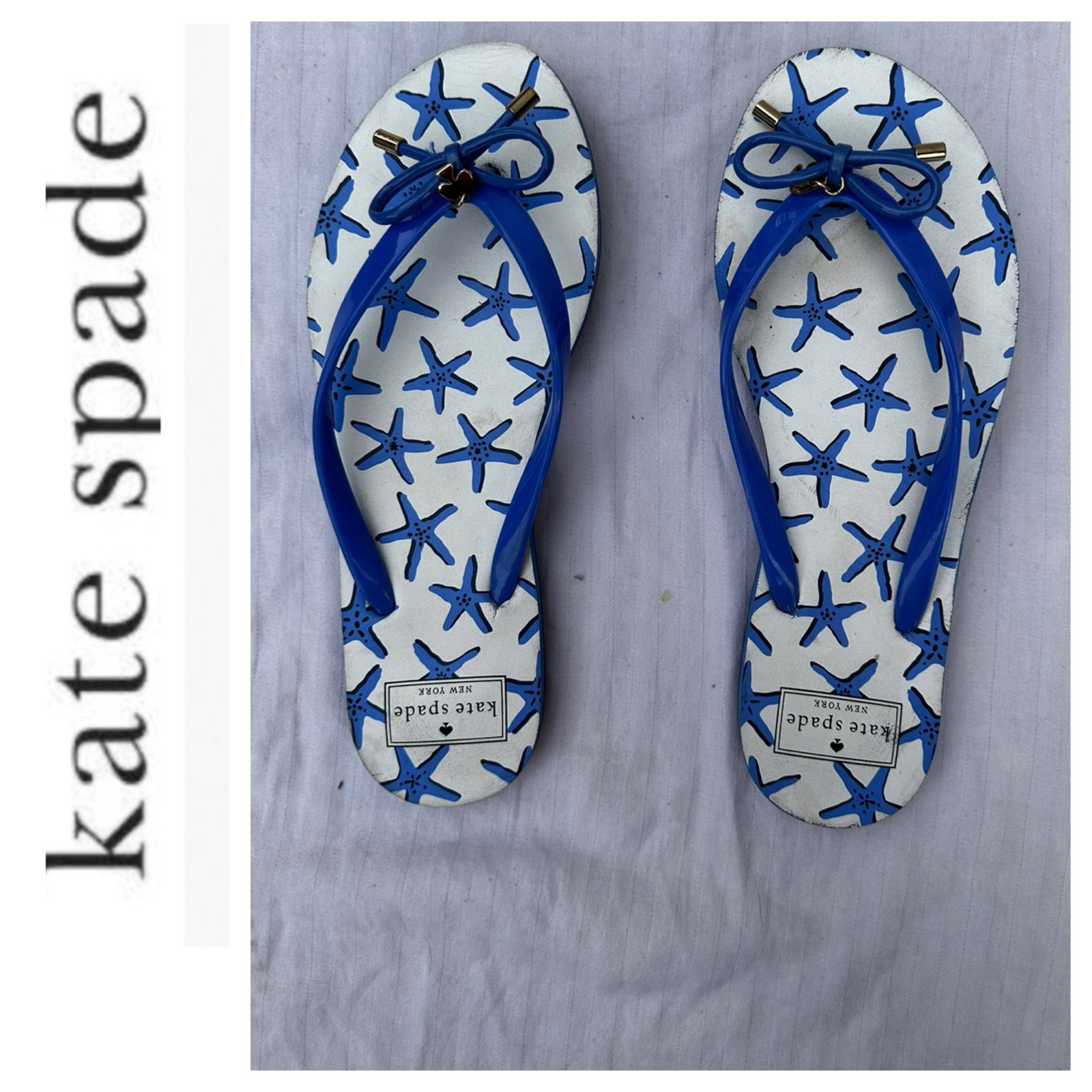 Sandalias Kate Spade con diseño de estrellas de mar