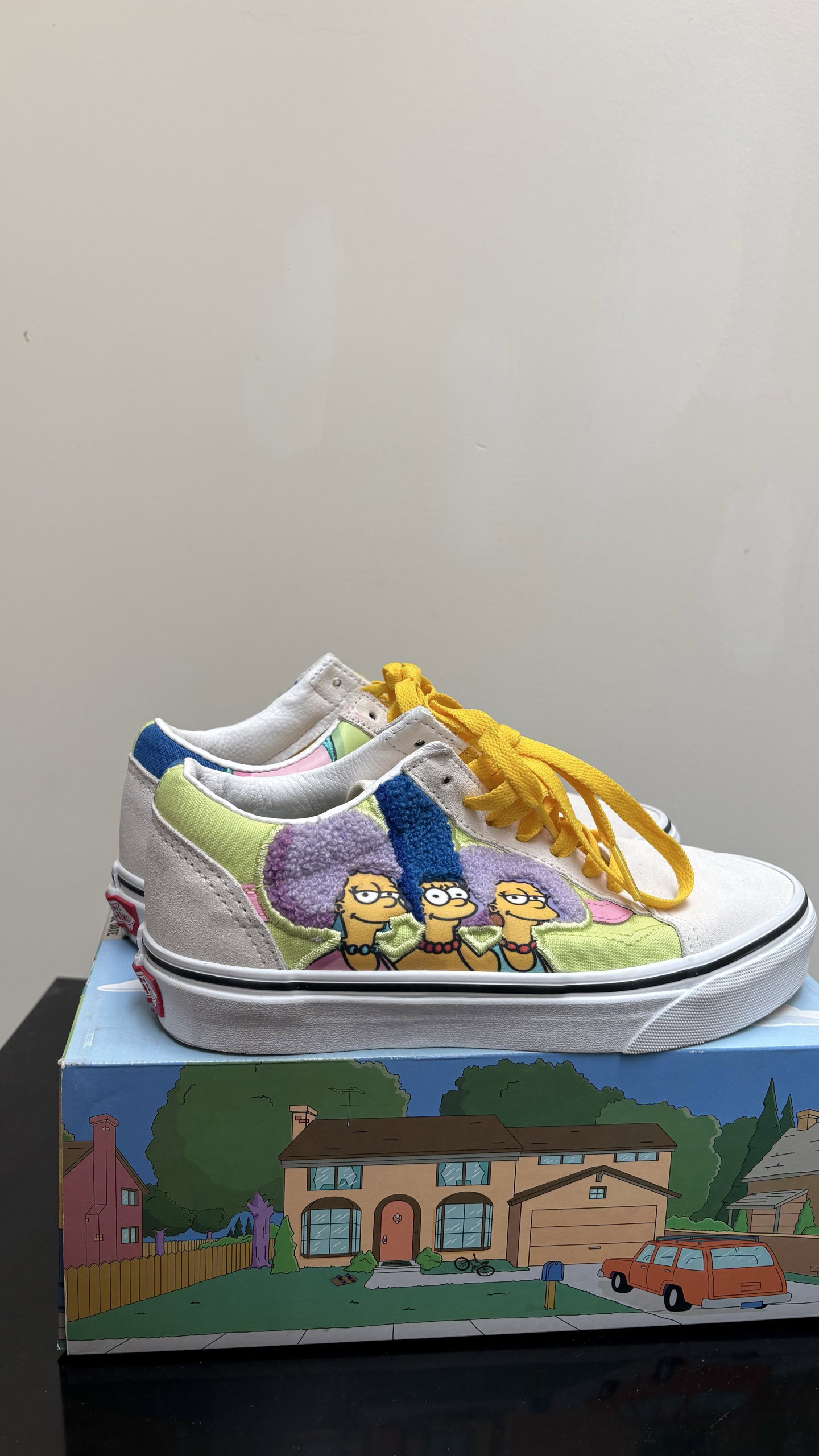 Tenis Vans Simpsons Edición Especial - Talla 23.00
