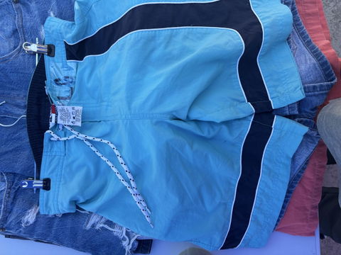 Short de Baño Tommy Hilfiger Azul Turquesa