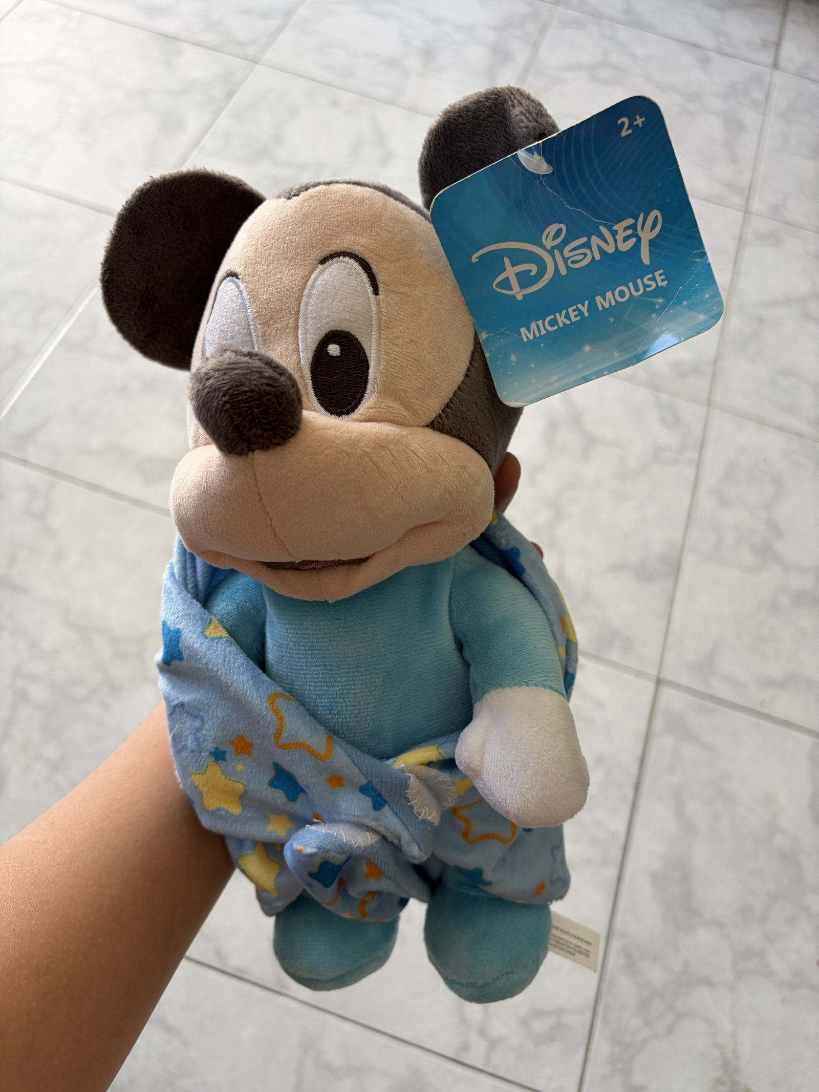 Peluche de Mickey Mouse para Bebé - Nuevo con Etiqueta