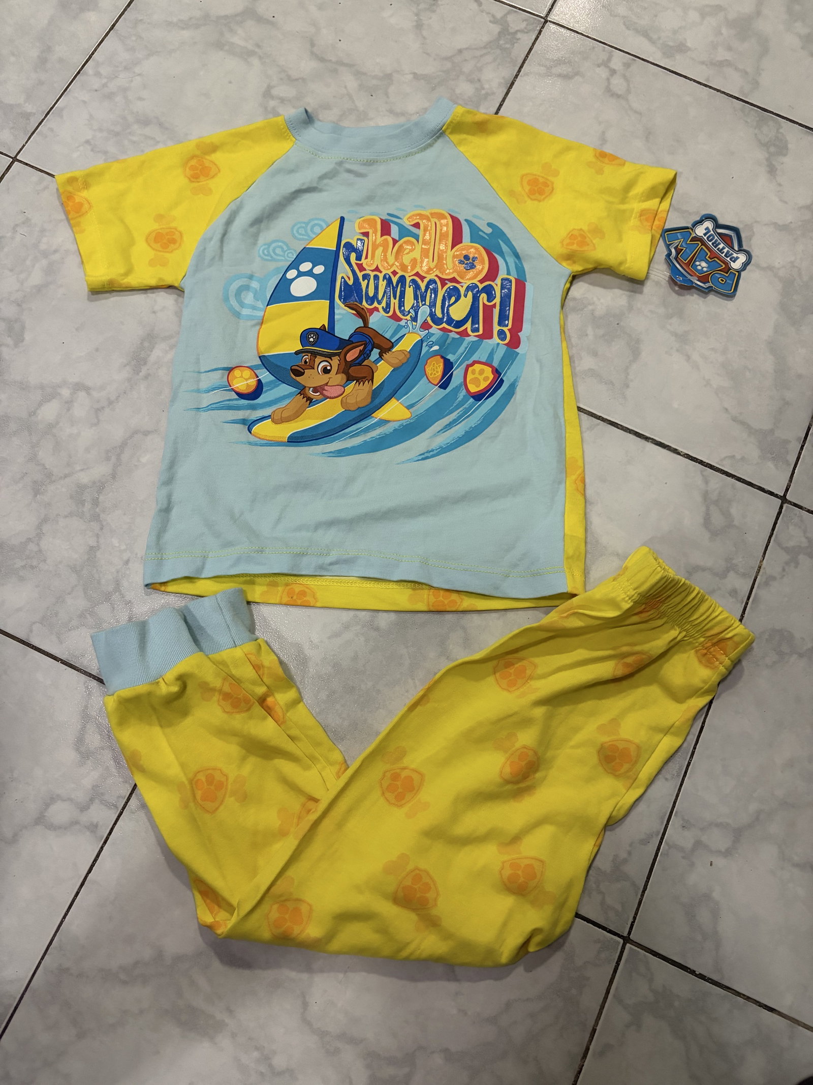 Pijama de PAW Patrol para Niños, Talla 3 Años, Nueva