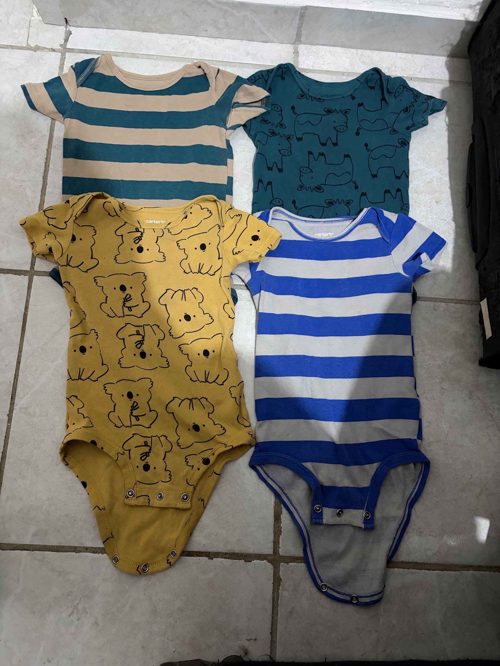 Lote de 6 Pañaleros Carters Talla 18 Meses