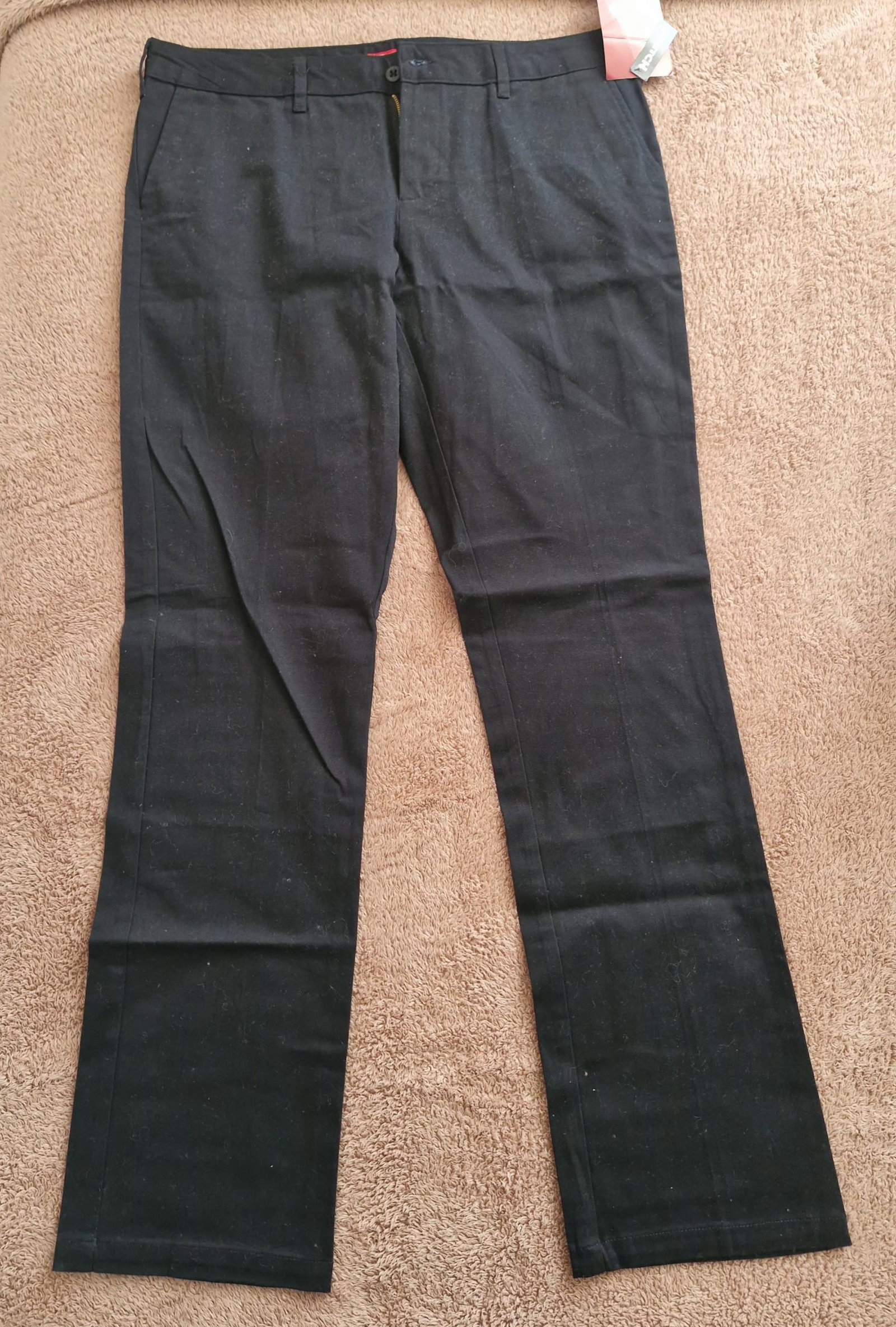 Pantalón negro corte straight leg talla 13 - Nuevo con etiquetas