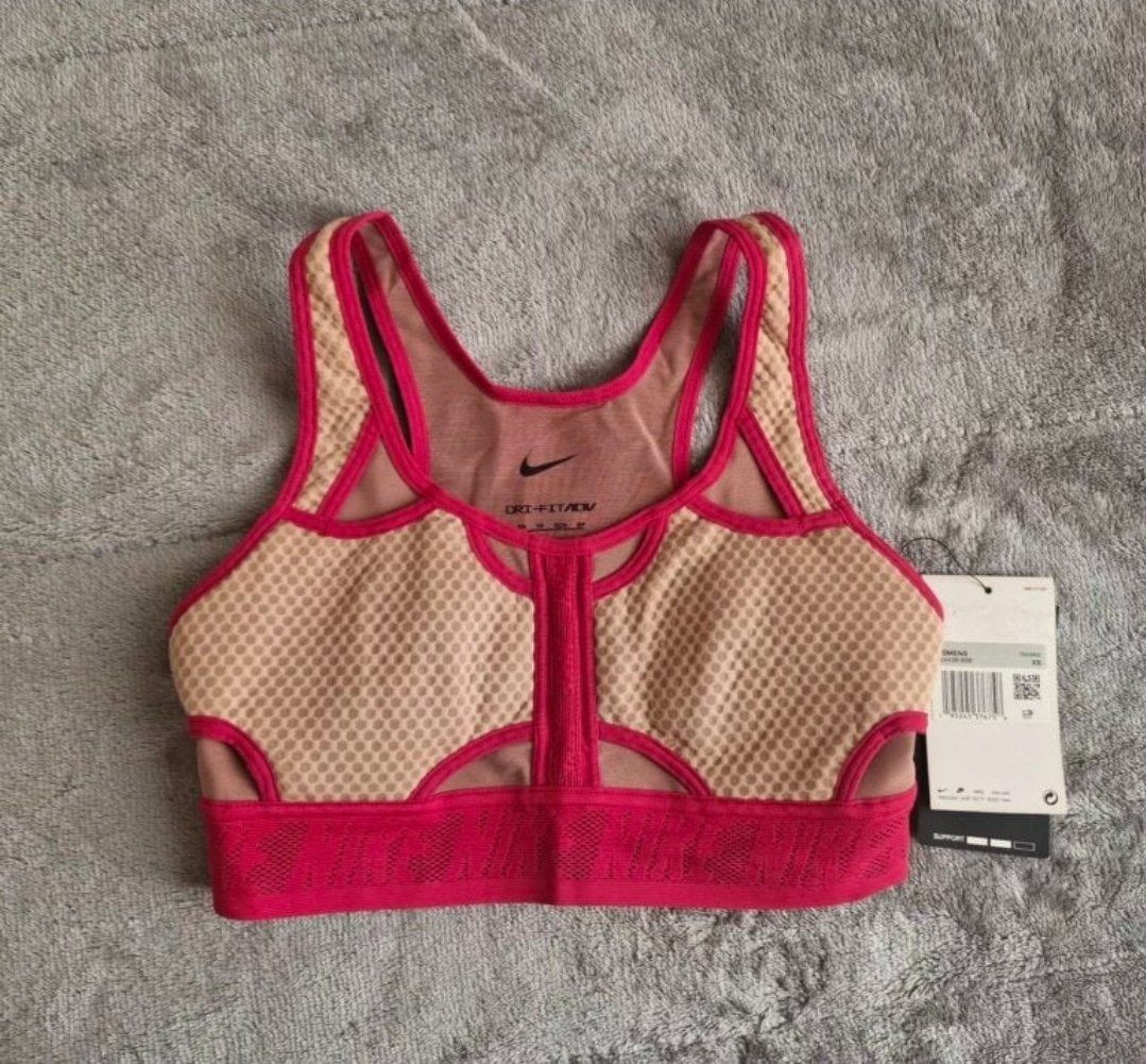 Sostén Deportivo Nike Swoosh Bra - Talla XS - Nuevo con Etiqueta