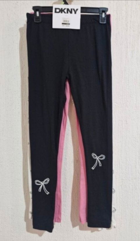 Leggings DKNY Talla 14-16 con Detalles de Moño