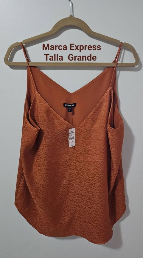Camisola satinada Express Talla L Nueva