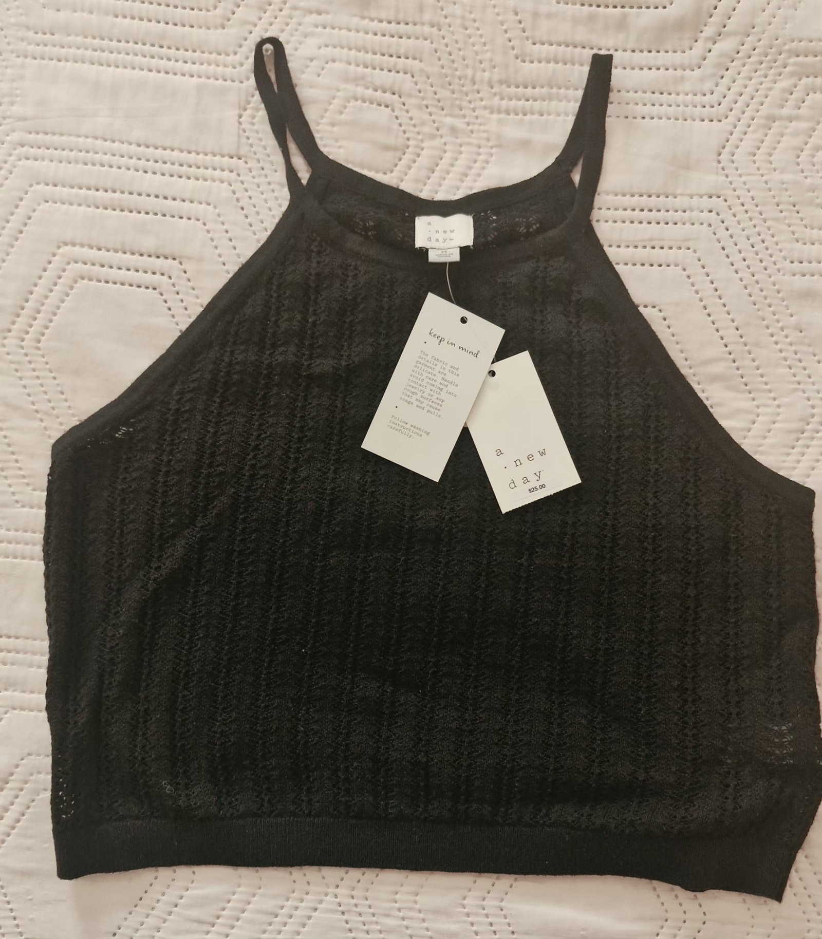 Top halter A New Day Talla M 