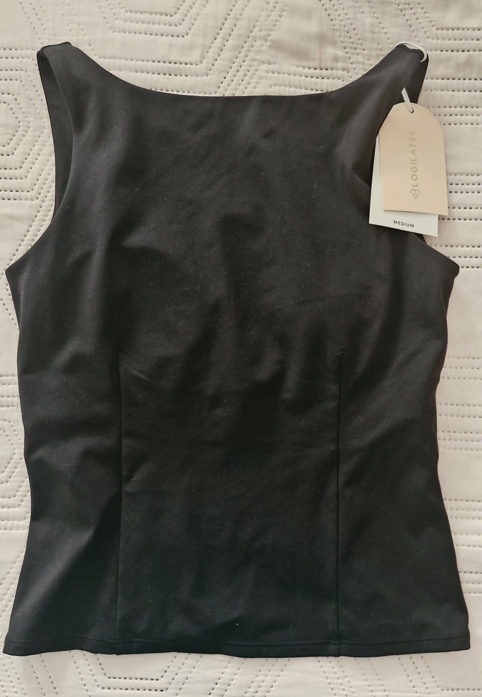 Boatneck Crisscross Tank Blogilates Talla M