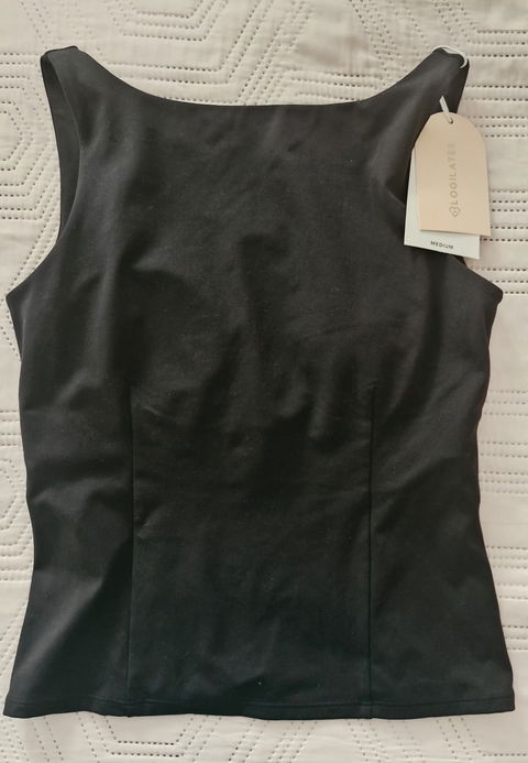 Boatneck Crisscross Tank Blogilates Talla M
