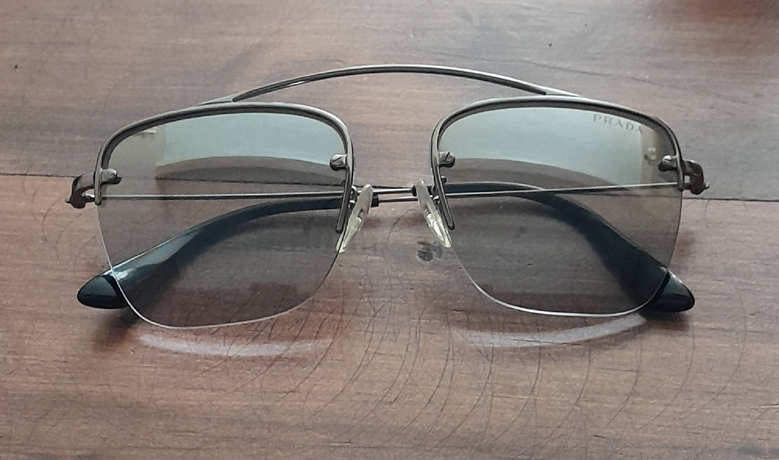 Lentes solares espejeadas Prada Teddy