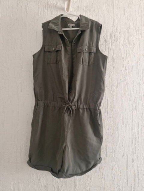 Jumpsuit short Calvin Klein Jeans niña Talla 16