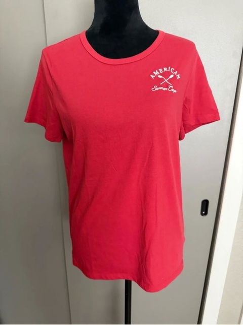 Playera roja Universal Thread American Summer Camp Talla XL
