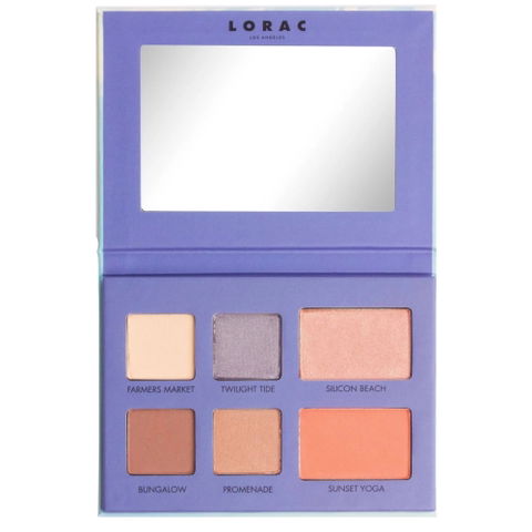 Paleta de Sombras, Rubor e Iluminador LORAC - Santa Monica