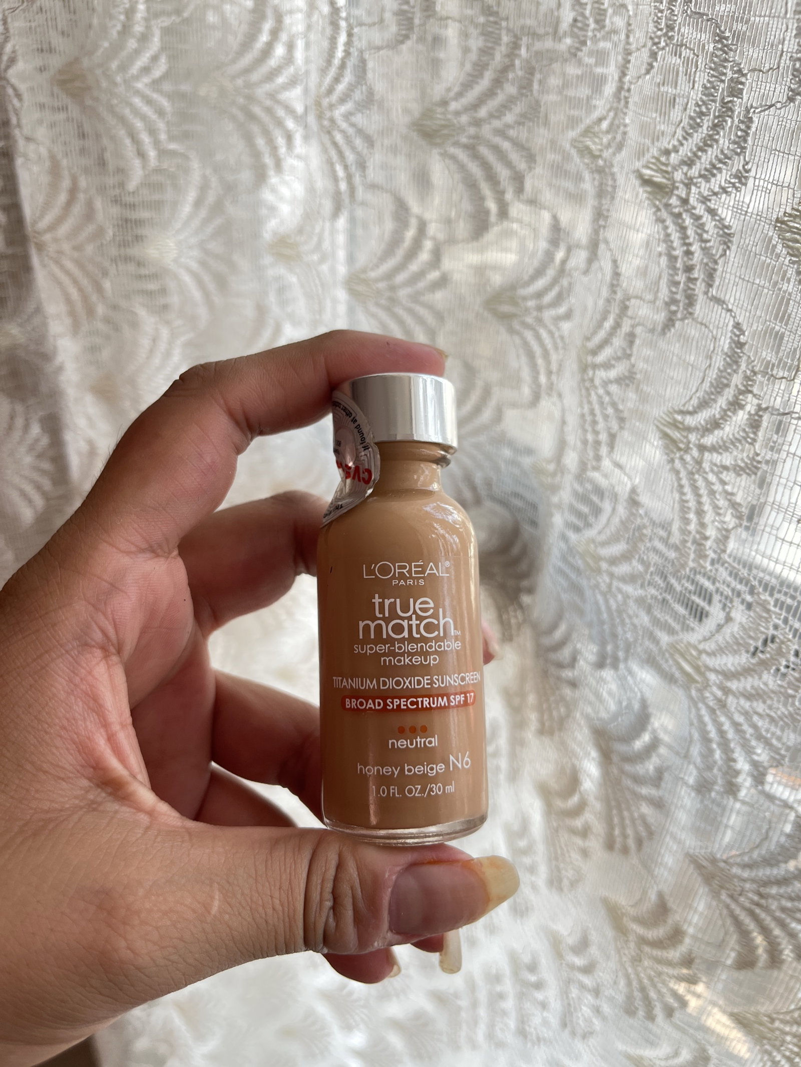 Base de maquillaje L’Oréal París True Match N6 Honey Beige - Nuevo