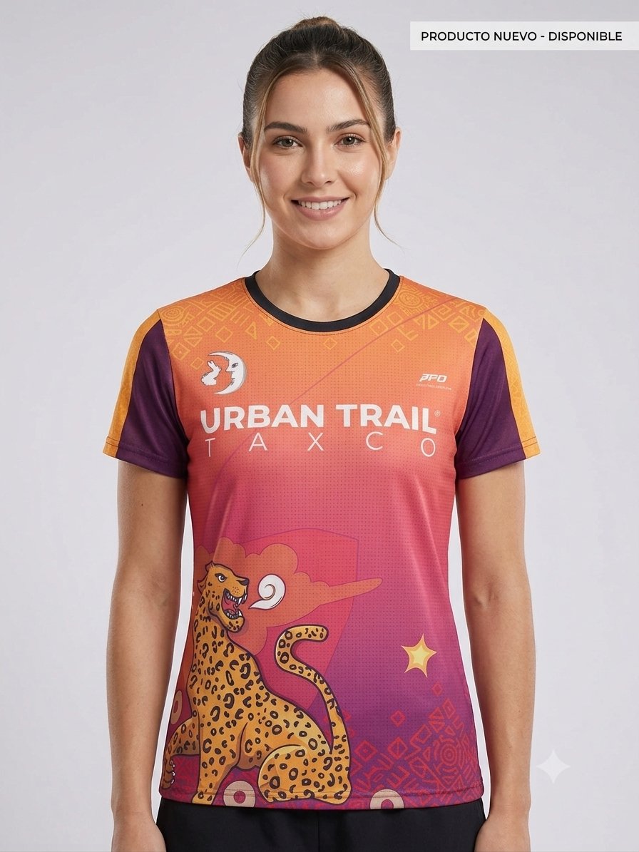 Playera deportiva de carrera URBAN TRAIL TAXCO