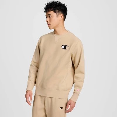 Sudadera Champion Unisex Beige en Buen Estado