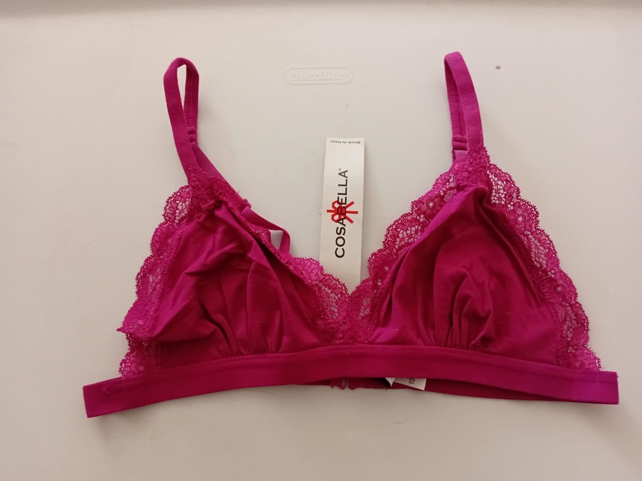 Bralette de Algodón Italiana Cosabella - Nuevo