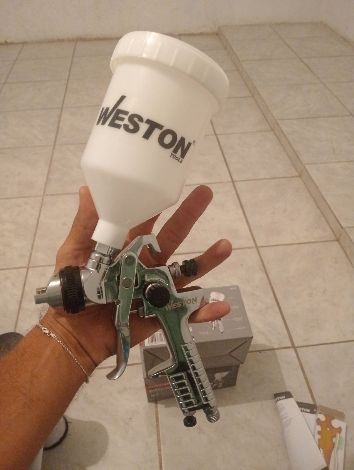 Pistola para pintar Weston en excelente Estado nueva