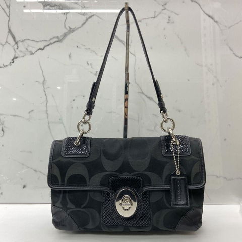 Bolso coach negro