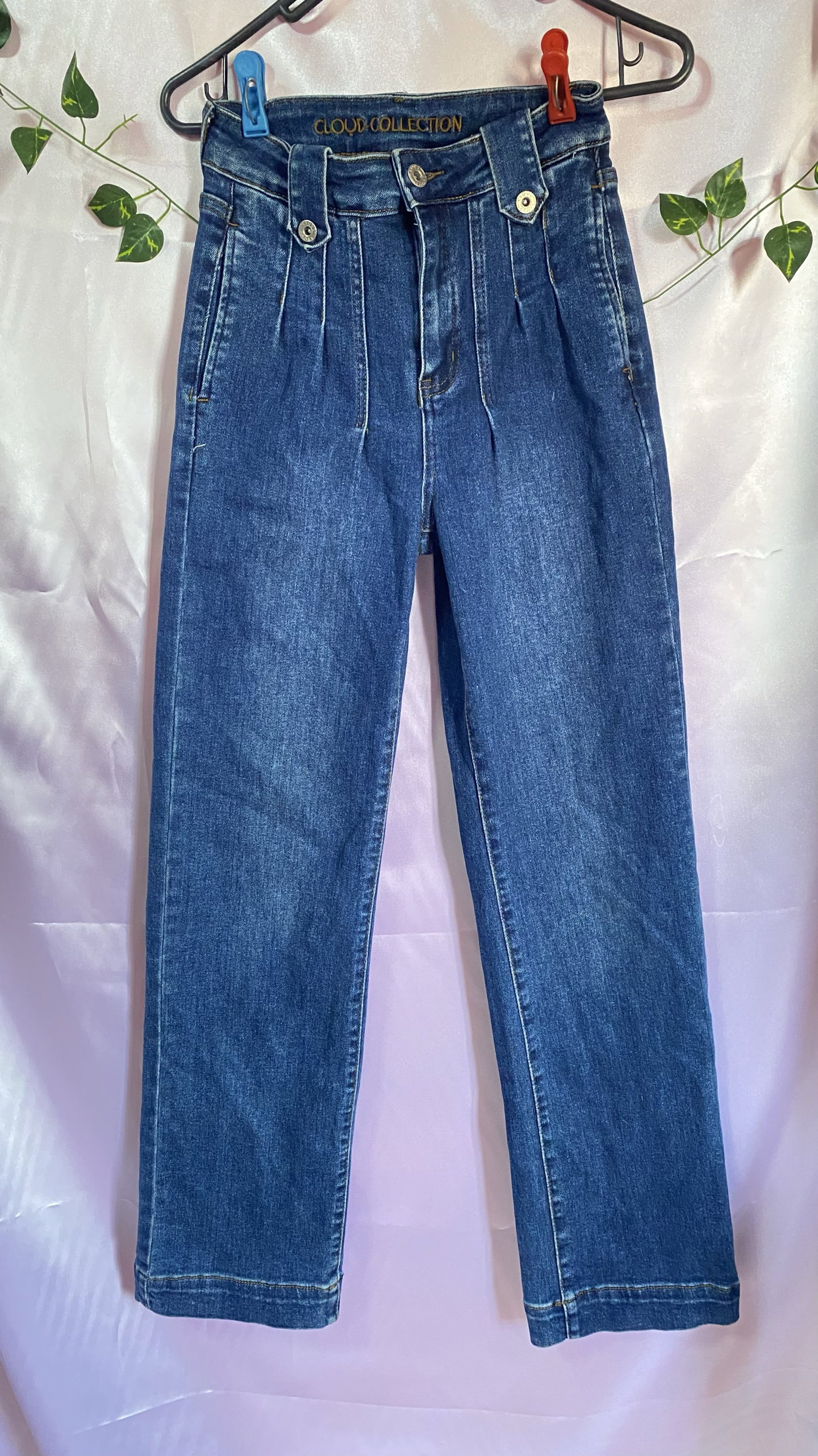 Pantalón Corte Recto Talla 3 Marca Cloud Levanta Glúteo