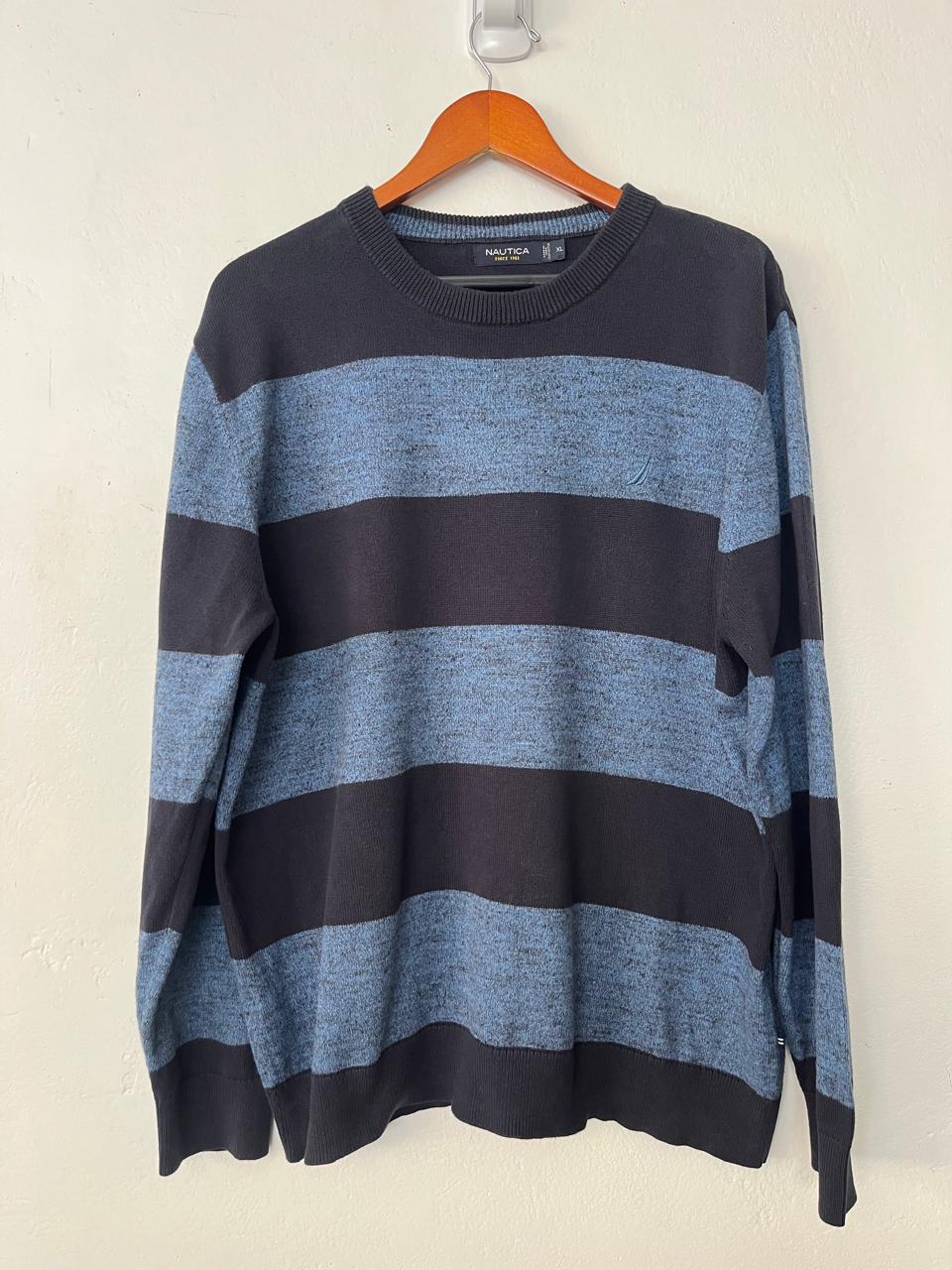 Suéter rayado XL Nautica 