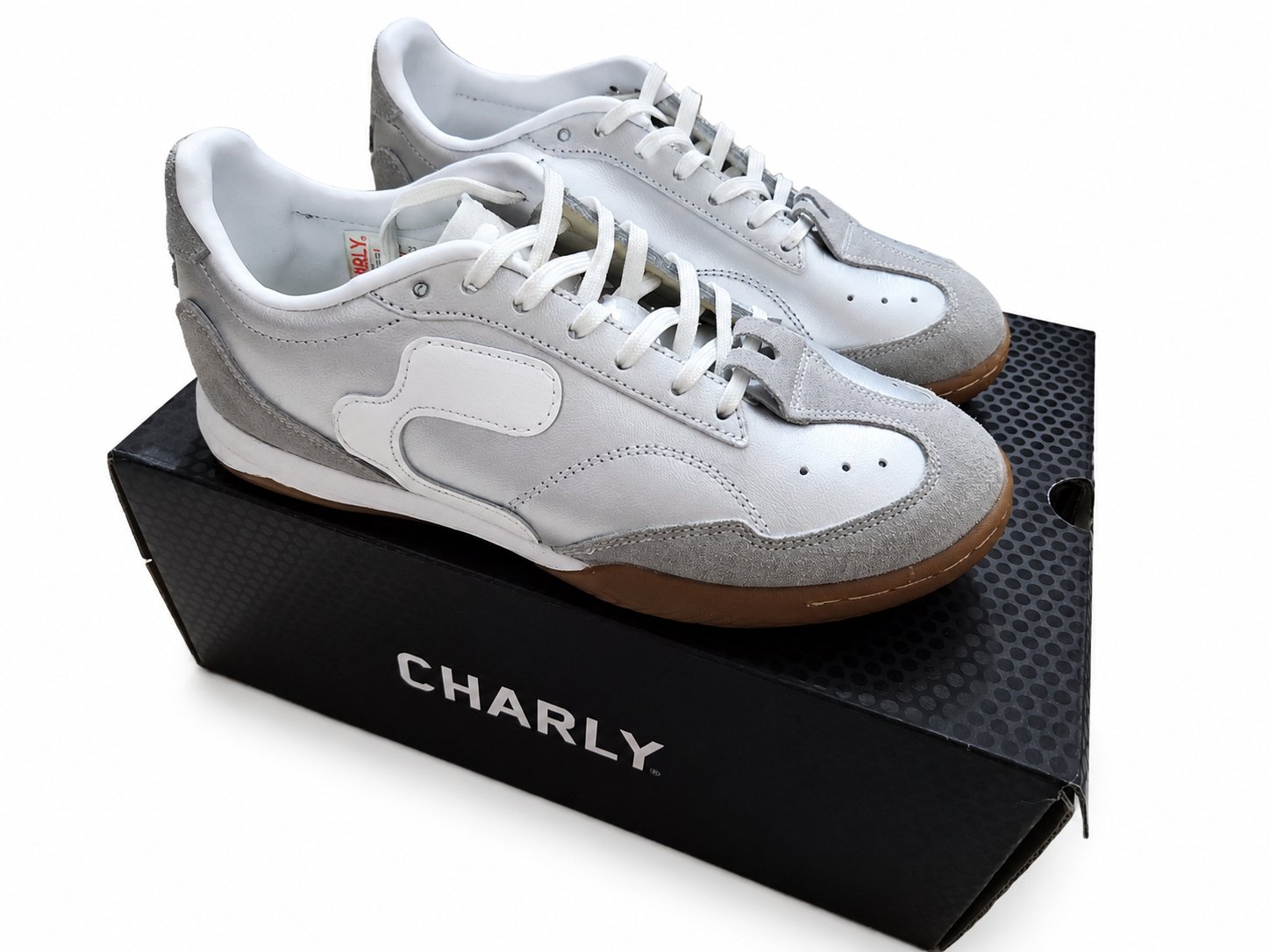 Tenis Charly originales MX23 US6 color gris/plateado