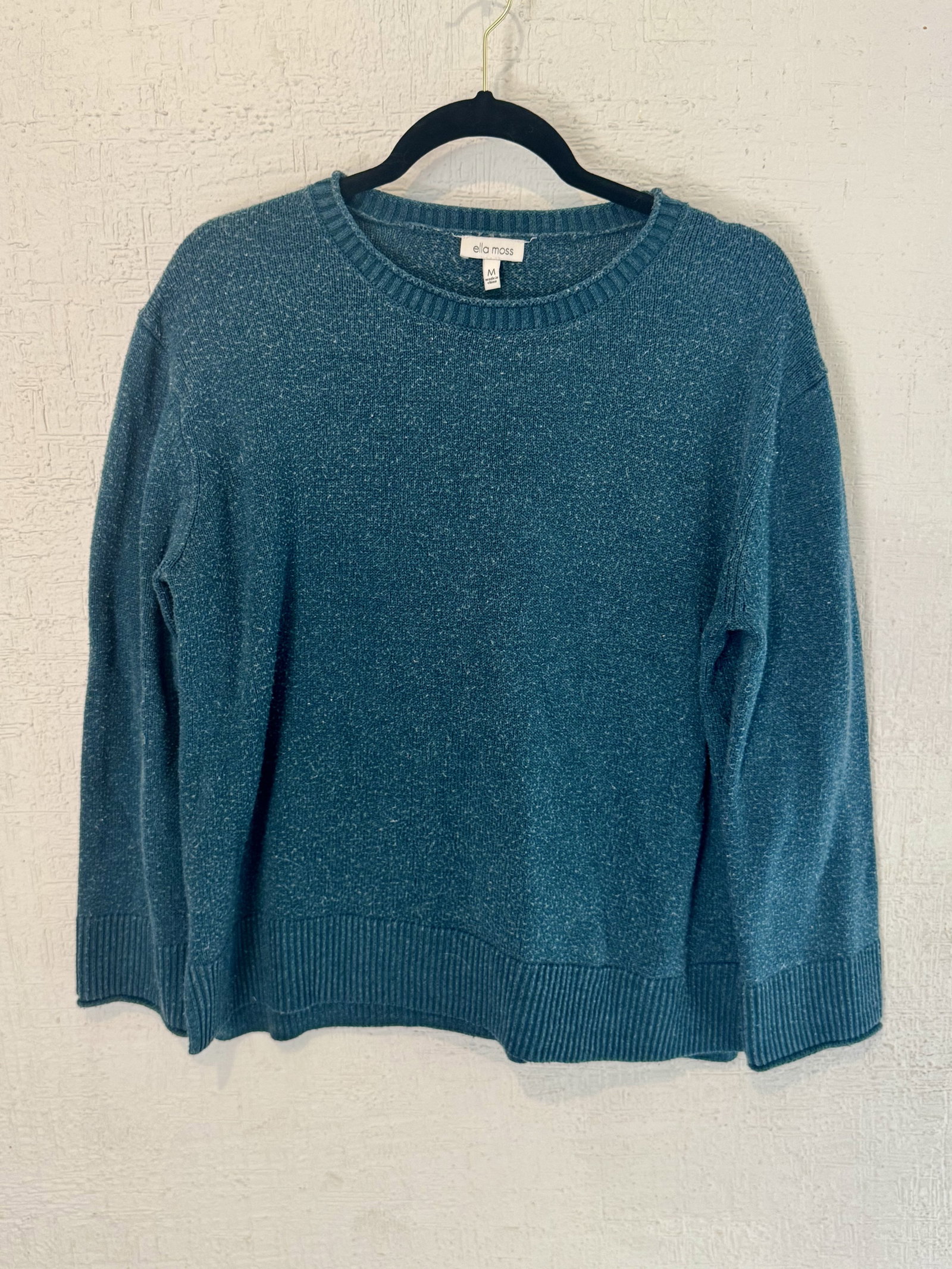 Suéter Ella Moss Color Azul Talla M
