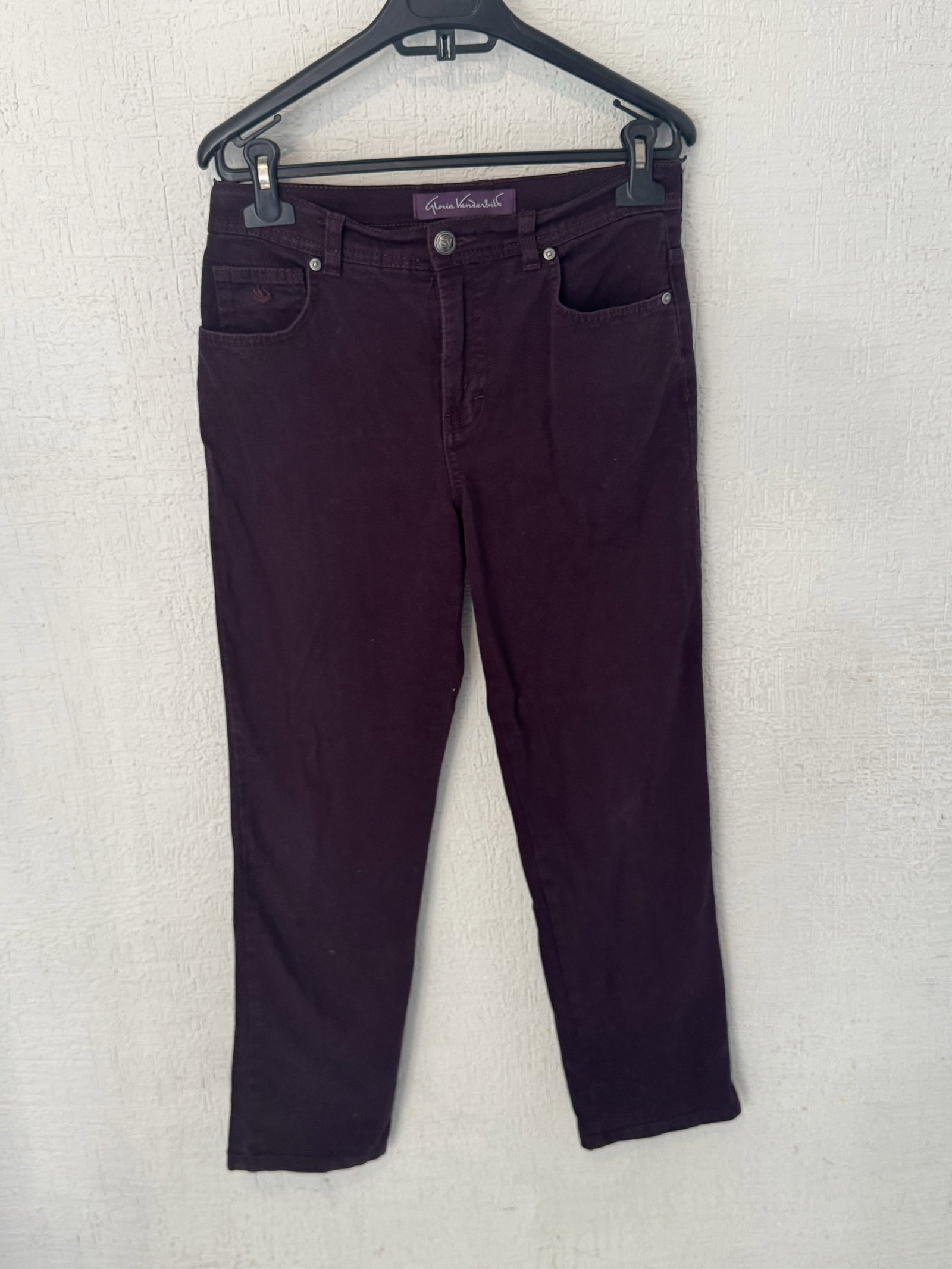 Pantalón de Mezclilla Morado Gloria Vanderbilt Talla 6P