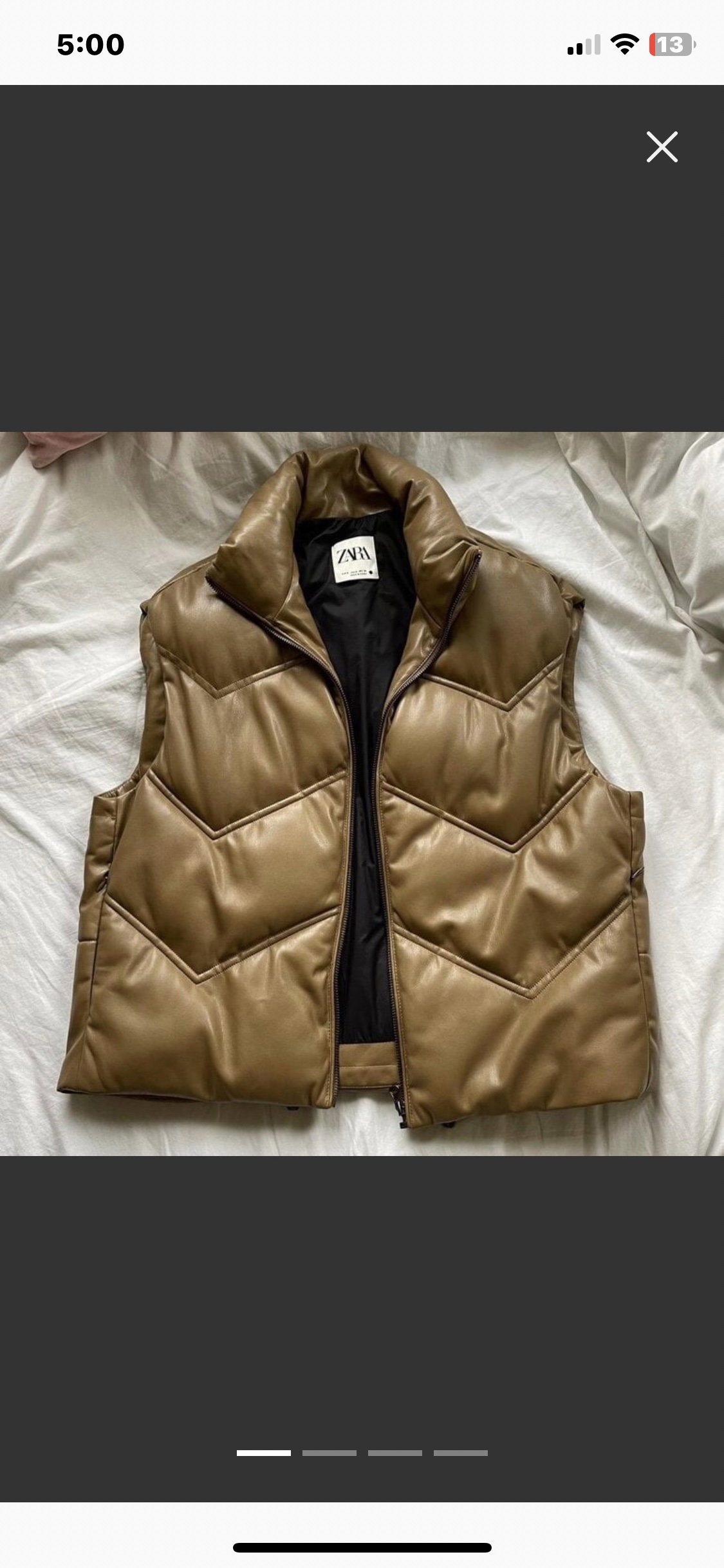 Chaleco de Zara Dama 