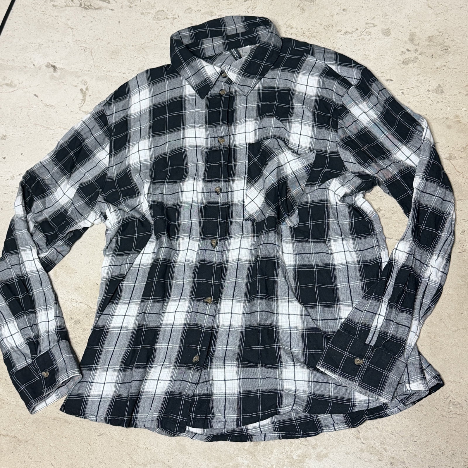 Camisa de cuadros H&M 