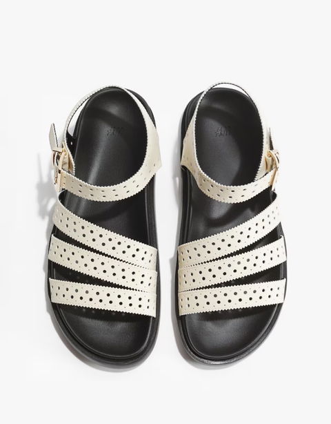 Sandalias en tela revestida H&M
