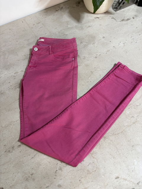 Jeans Skinny Color Fucsia Sfera