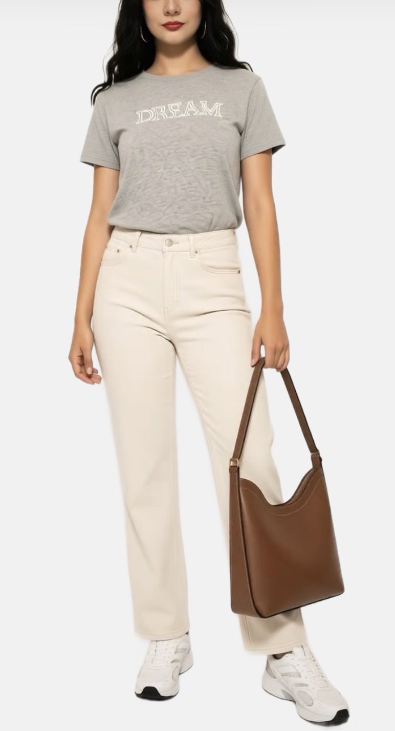 PANTALÓN RECTO DE SARGA Talla 6