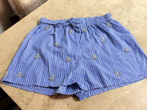 Shorts de Algodón con Flores - H&M CH