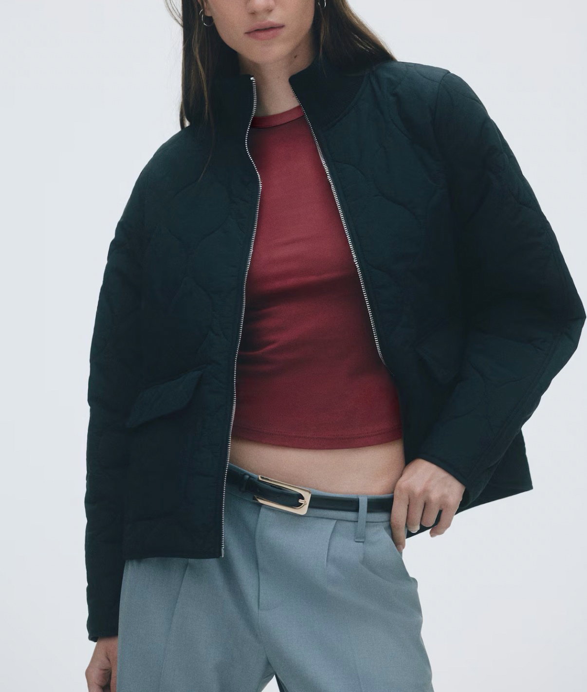 Chamarra Oversized Guateada Nueva