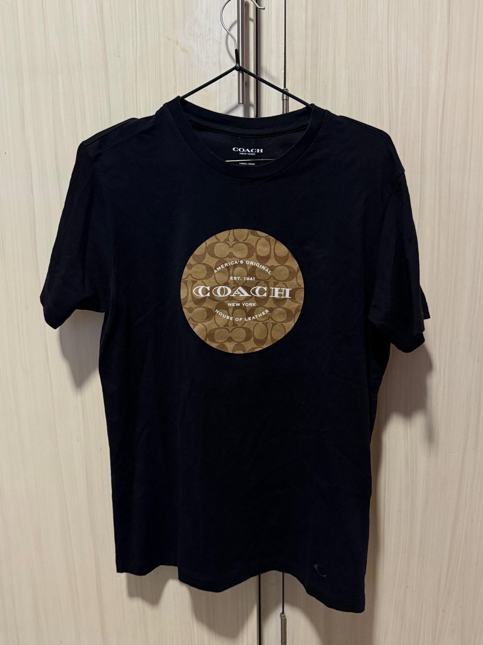 Playera Coach XS Unisex como nueva