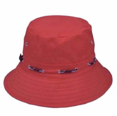 Bucket Hat rojo Gorro pescador